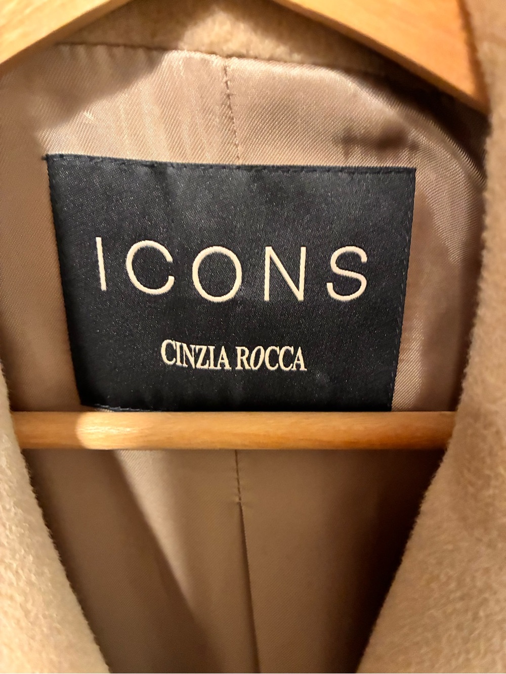 Oversized Double Breasted Winter Coat Cinzia Rocca - Picture 2 of 5